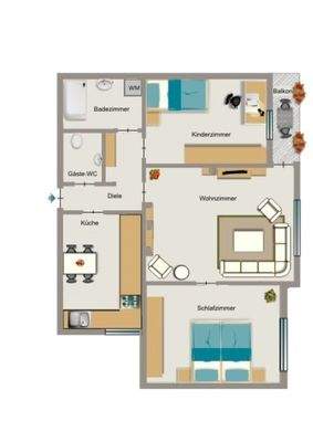 Grundriss beispielhaft