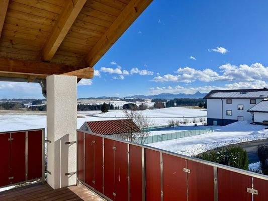 Ausblick Südostbalkon 