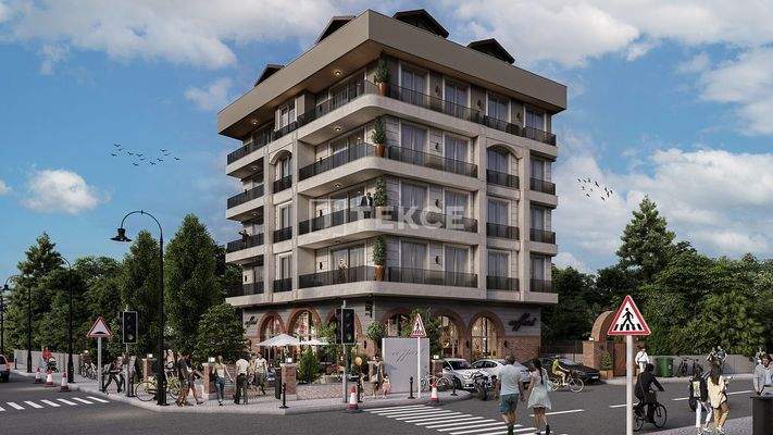 Property in a Single-Block Complex in Central Alanya