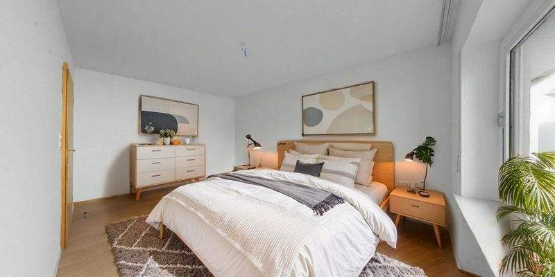 Schlafzimmer (Wohnbeispiel KI)