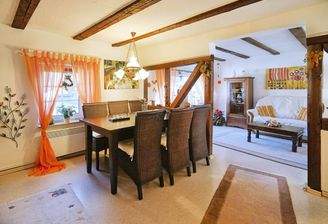 Offener Wohn-Essbereich...