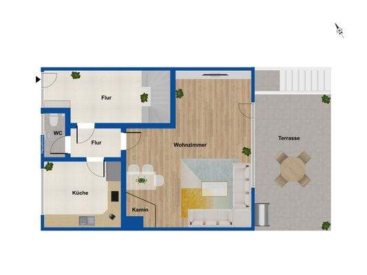 Grundriss Erdgeschoss