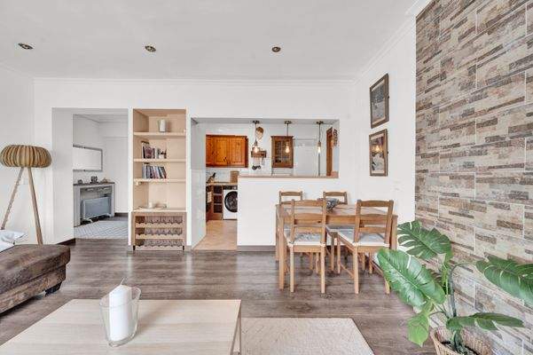 Dining area in apartment in Portals Vells