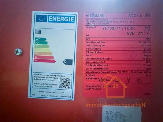 Energieklasse-Gastherme