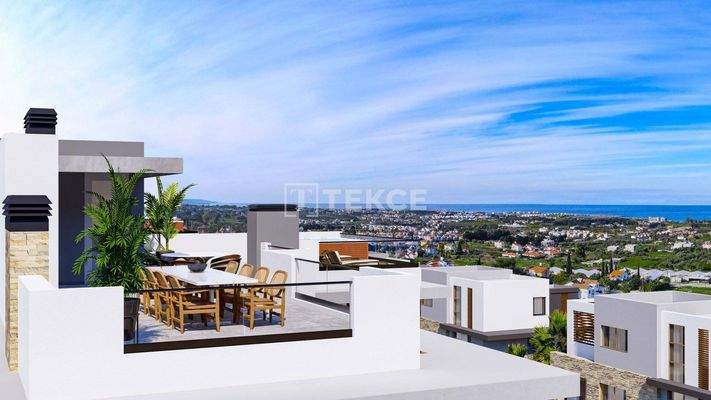 Sea View Villas with High Standards in North Cyprus