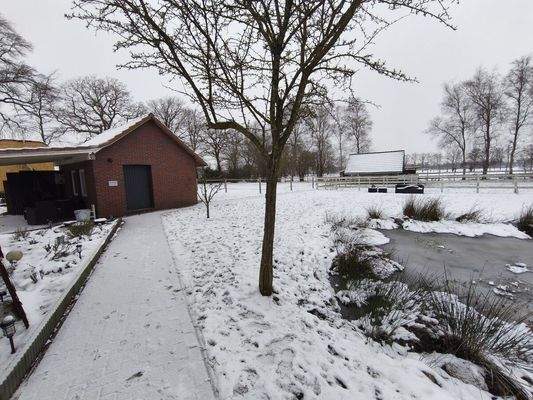 Blick auf dem Tiny House