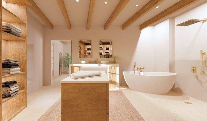 Dorfhaus mit Pool zum Verkauf im historischen Zentrum von Artà, Mallorca