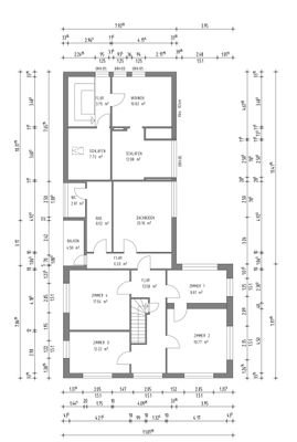 Obergeschoss - Haus Nr. 173 (Mehrparteienhaus)