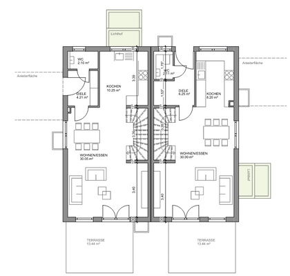 Grundriss Erdgeschoss