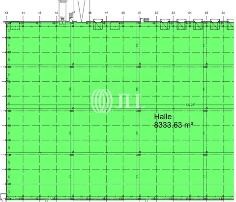 Berlin Halle, Berlin Hallenfläche