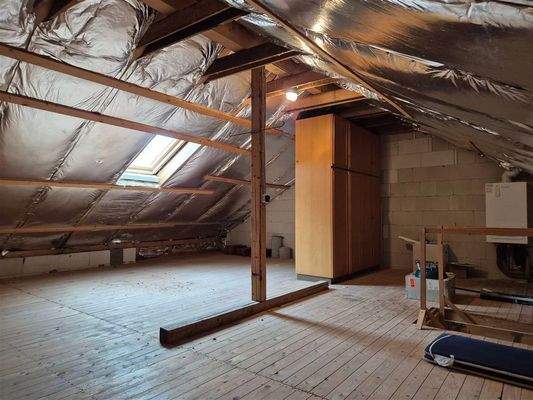 ausbaufähiger Dachboden