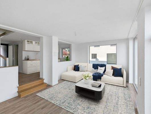 DHH Wohnzimmer - Werz Immobilien