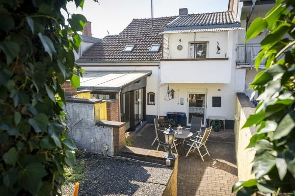 Hausrückseite