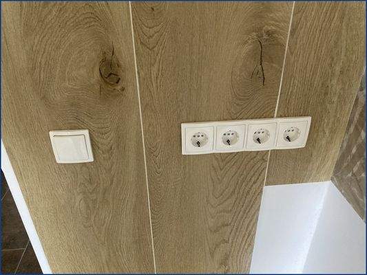 Neue Steckdosen Küche 