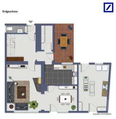 Erdgeschoss Grundriss