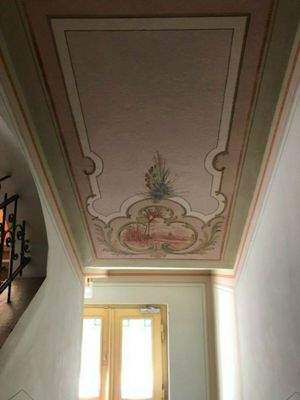 Treppenhaus Deckenmalerei