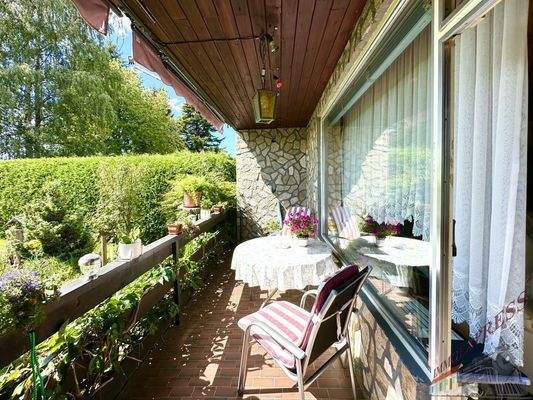 Gemütliche Terrasse