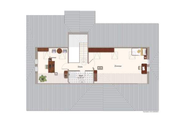 Grundriss Dachgeschoss