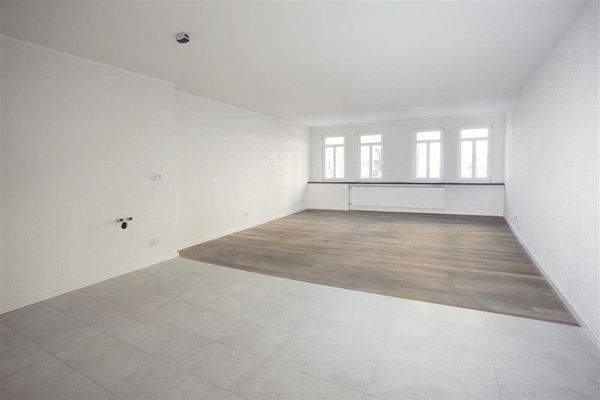 Apartment im unbewohnten Zustand