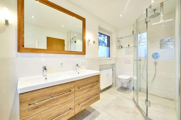 Badezimmer in der Wohnung