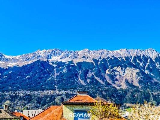 Aussicht auf die Nordkette