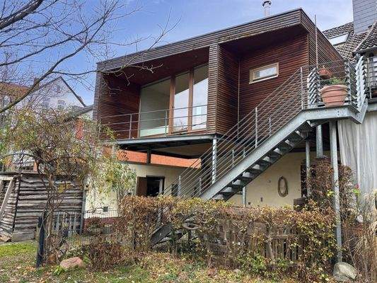 Außenansicht Wohnzimmer