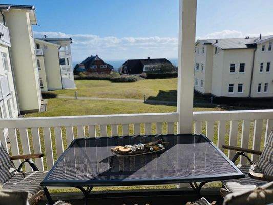 Balkon im Sonnenlicht
