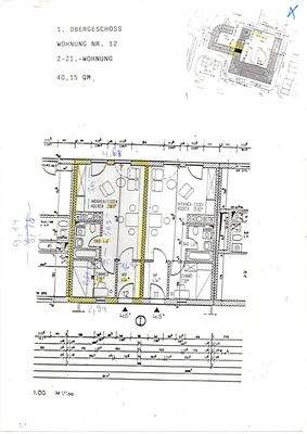 Grundriß Wohnung Wasserburg