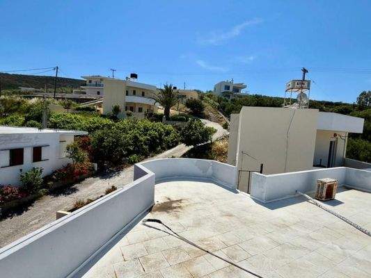 Kreta, Pachia Ammos: Zwei-Zimmer-Haus mit Meerblick und nur einen kurzen Spaziergang vom Strand entfernt