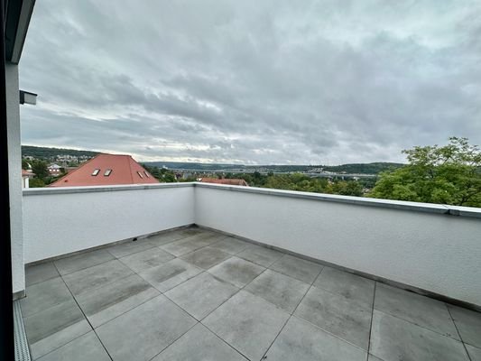 Dachterrasse mit 16 m² 