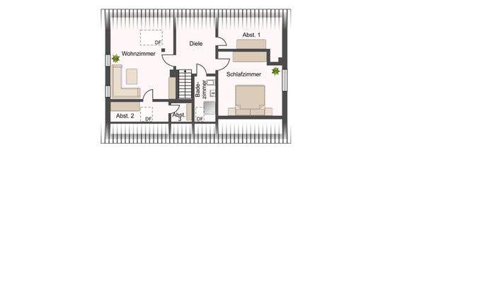 Grundriss Dachgeschoss