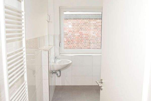 Badezimmer mit Handtuchheizkörper