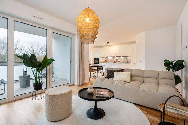 Helles und modernes Wohnen