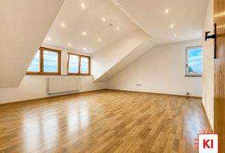 Wohnzimmer (Dachgeschosswohnung)