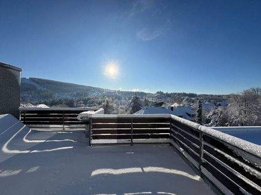 Aussicht vom Wohnzimmer