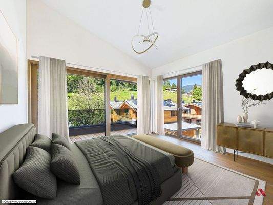 Möblierungsvorschlag Schlafzimmer