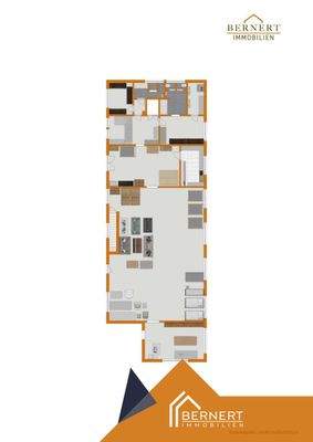 Grundriss visualisiert EG