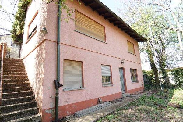 rückwärtige Ansicht