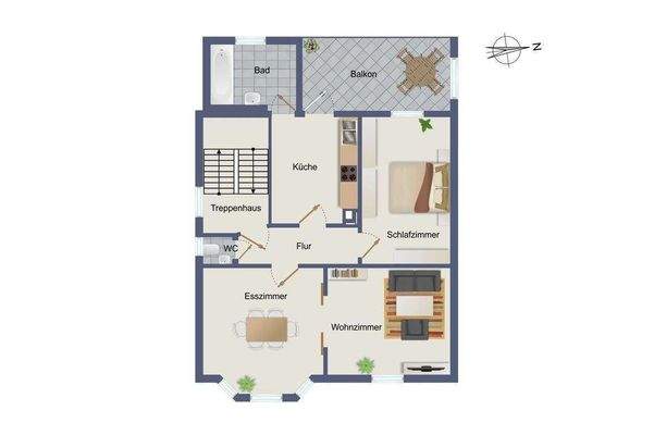 Grundriss Erdgeschoss