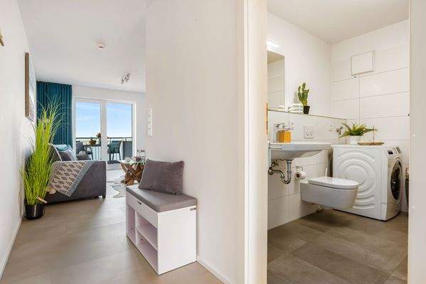 Schon beim Ankommen spürt man, dass das Meer nicht weit ist