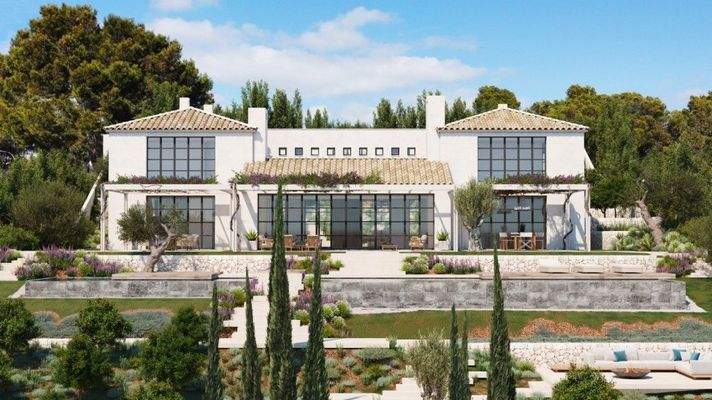 Mediterrane Villa mit Meerblick zum Verkauf in Old Bendinat, Mallorca