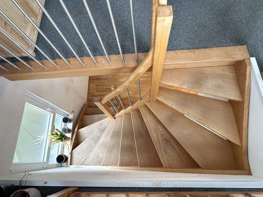 Treppe innerhalb der Wohnung