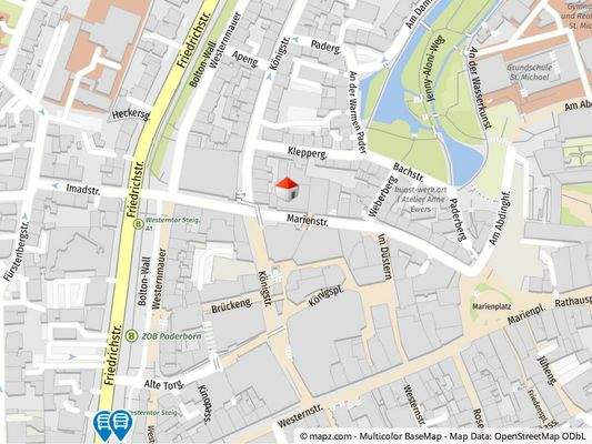 Geolyzer Kartenausschnitt