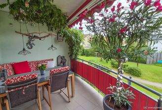 Große Loggia, eine kleine Oase in der Stadt! 