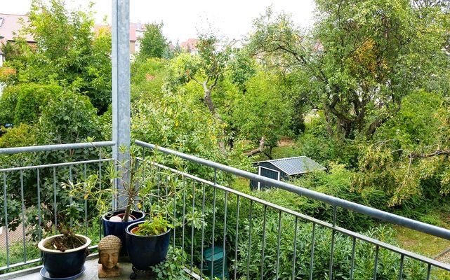 Blick vom Balkon OG