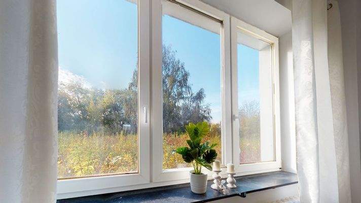 Große Fensterfronten