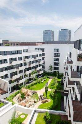 ELEVEN DECKS Innenhof