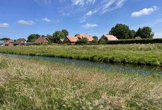 Bild 1      Fehn Idülle direkt vor dem Haus