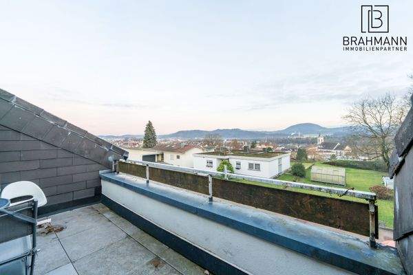 Loggia mit tollem Ausblick