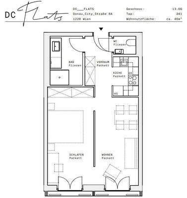 Plan_1220, Donau City S 8A_OG13_TOP 241